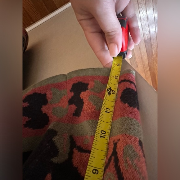 Soft Surroundings Floral Print Open Front Cardigan Sweater Womens XS Floral Boho - Picture 8 of 10